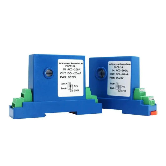 0-200A AC Current Transmitter with Analog Output 4-20ma 0-10v 0-5v CT for AC Current - electrical center b2c,closed loop current transducer