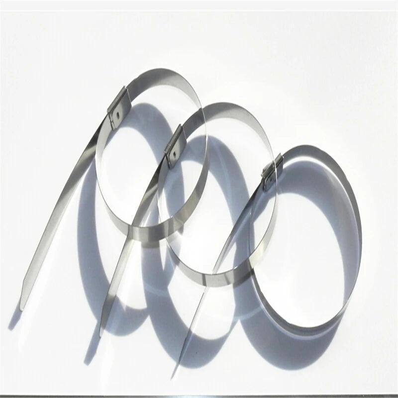 1000 Pcs /Lot 304 7.9 X 1000MM (Thickness:2.5mm ) Stainless Steel Cable Ties