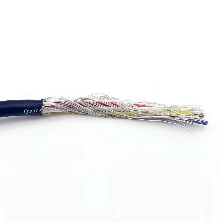 10M Shielded Wire 32 30 28 26 24 22 20 AWG Channel Audio 2 3 4 5 6 7 Core Headphone Line PVC Copper Signal Control Cable UL2547 - electrical center b2c