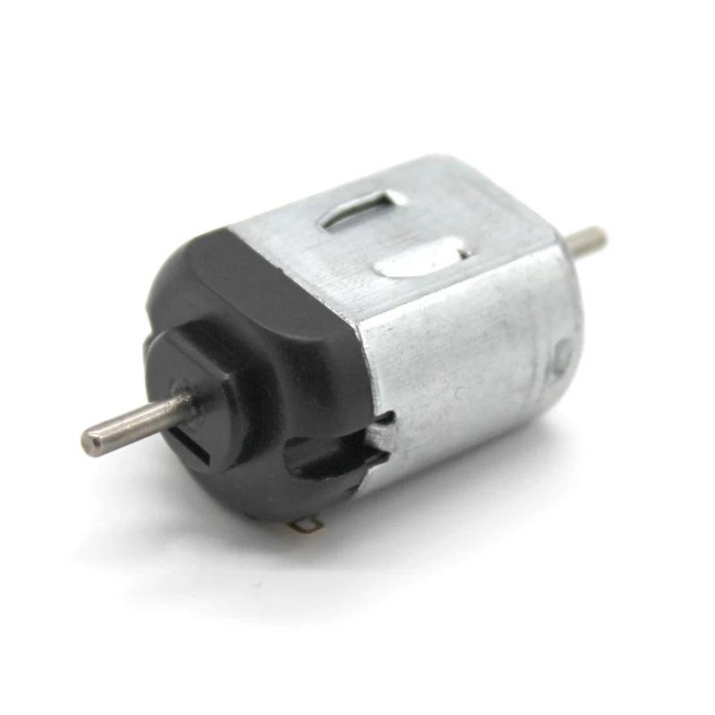 14pcs Mini 130 DC 1.5V-3V 11000RPM Motor Dual Shaft Double 2mm Axis DIY Hobby Toy Car Fan Model Micro 15mm*20mm Electric Motor