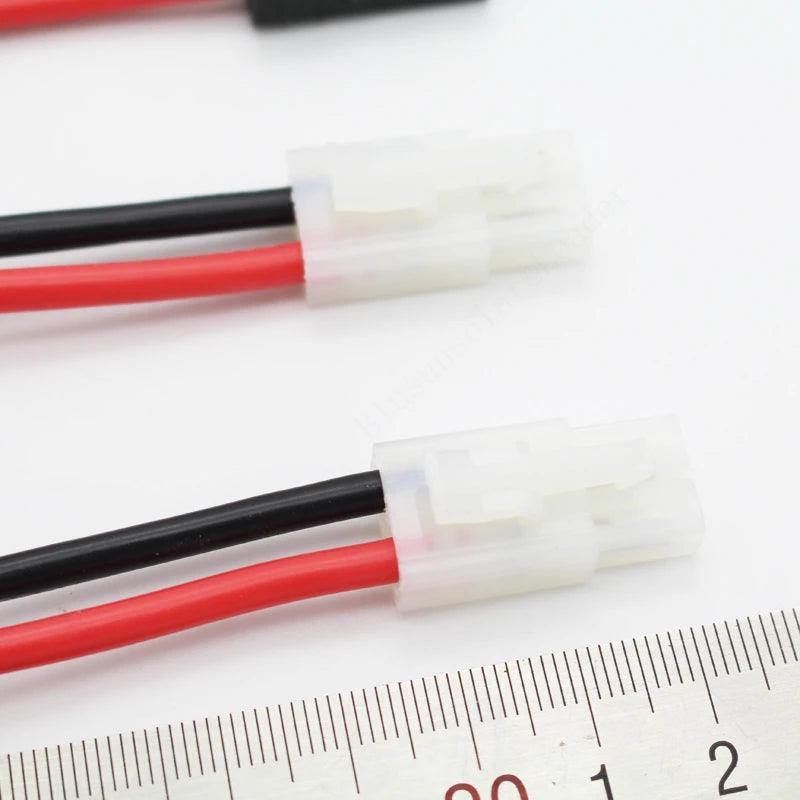 200 Pcs /Lot Tamiya Connector To TRX Female Connector Adaptor 14 AWG Cable 60mm for RC Part