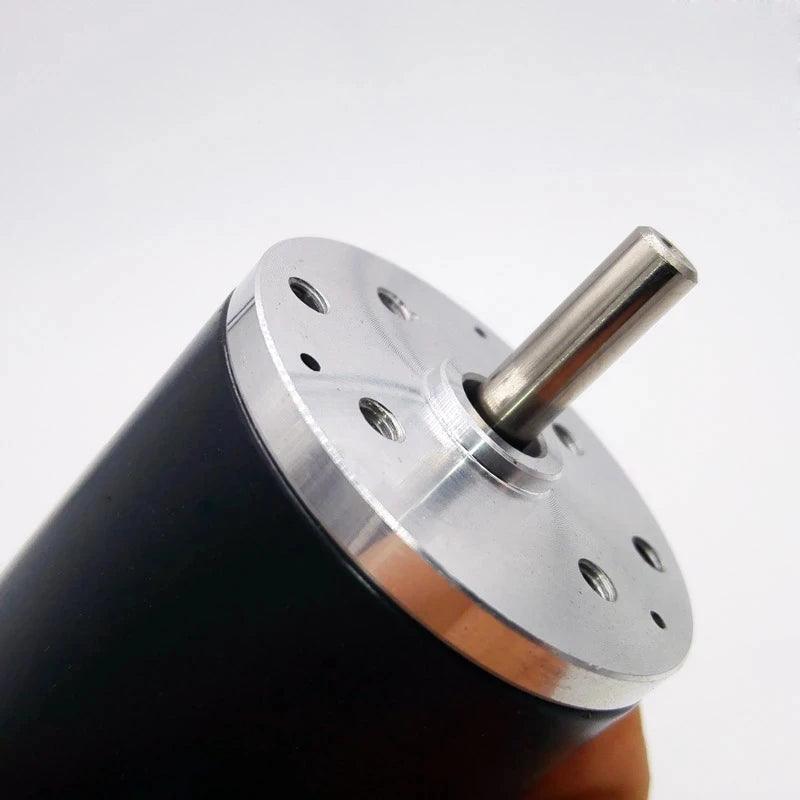 50SRZ-R Dia 50mm Tubular Motor 15W 12V 24V DC Motor Round Shaft 2000RPM 3000RPM 4000RPM 5000RPM 6000RPM High Speed Low Noise