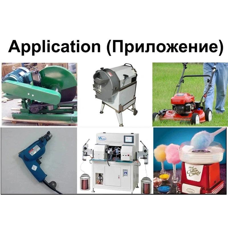90W DC Permanent Magnet Motor 12V 24V 1800RPM 3000RPM High Speed Torque Forward Reverse PWM Adjustable Motor Automated Control