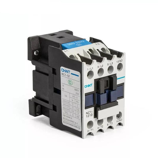 chint nc1 contactor,cjx2 equivalent contactor,ac magnetic contactor,original chint,09a~95a contactor,220v 380v coil,1no 1nc contact,din rail contactor,motor control contactor,automation spare parts,heater switching component,industrial electrical parts