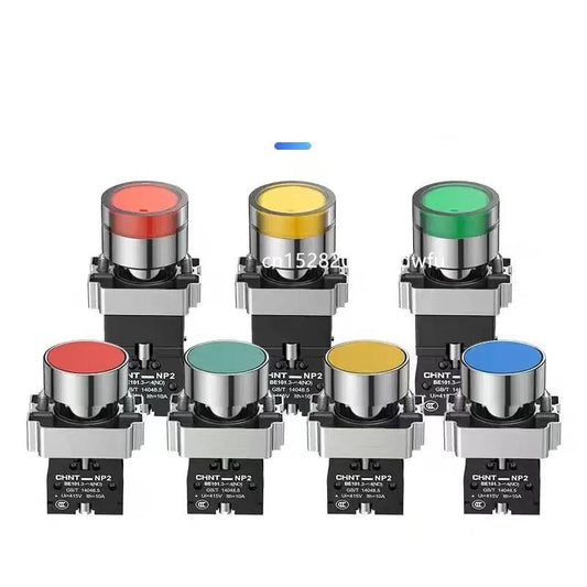 chint np2 push button switch,22mm xb2 replacement pushbutton,emergency stop mushroom button,self reset latching push button,illuminated led control button,2/3 position rotary selector switch