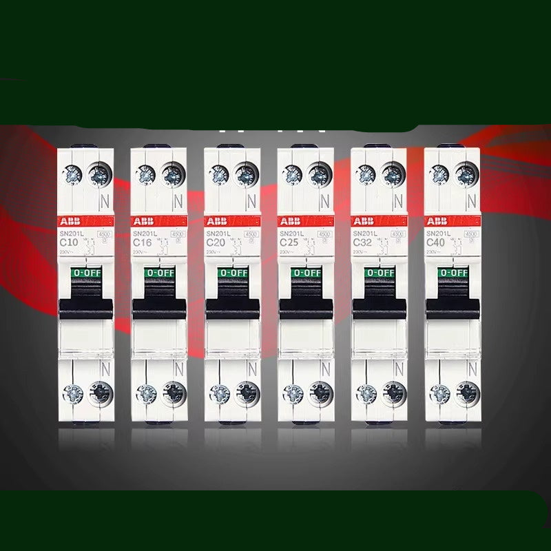 ABB SN201L Series 1P+N Miniature Circuit Breaker (MCB)