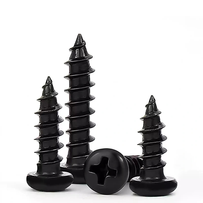 pan head self tapping screw, pa self tapping screw, black self tapping screw, electronic small screw, phillips round head screw, carbon steel tapping screw, miniature wood screw,hardened black oxide self tapping screws, pa type phillips pan head fasteners, mini electronic assembly screws, plastic shell tapping screws, black round head wood fasteners, small,Long-tail Spec & Scene Tags
m1 tiny self tapping screw, m2 electronic pan head screw, m3 pa tapping screw,