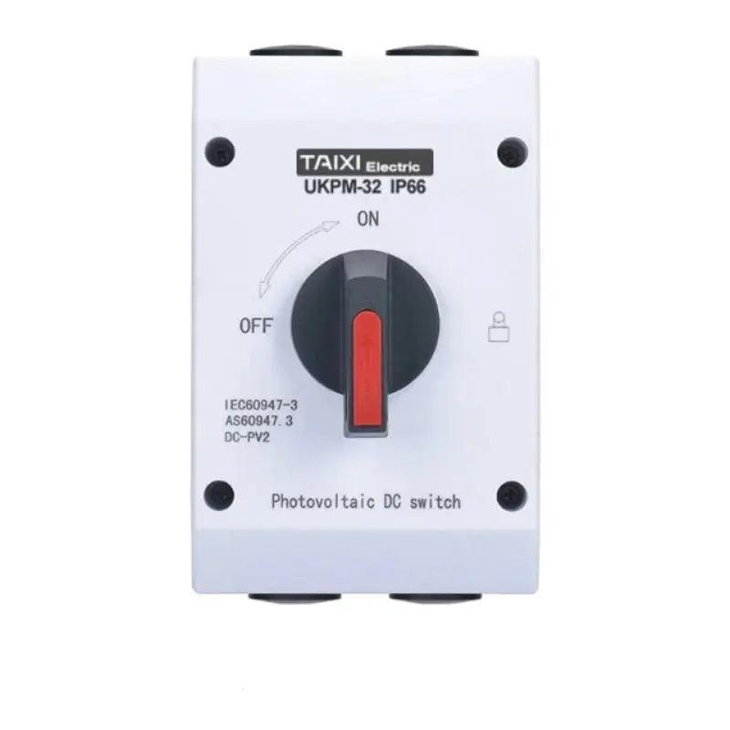TAIXI- Photovoltaic IP66 Electrical Isolator Solar Switch| DC Switch 1000V 1200v - electrical center b2c