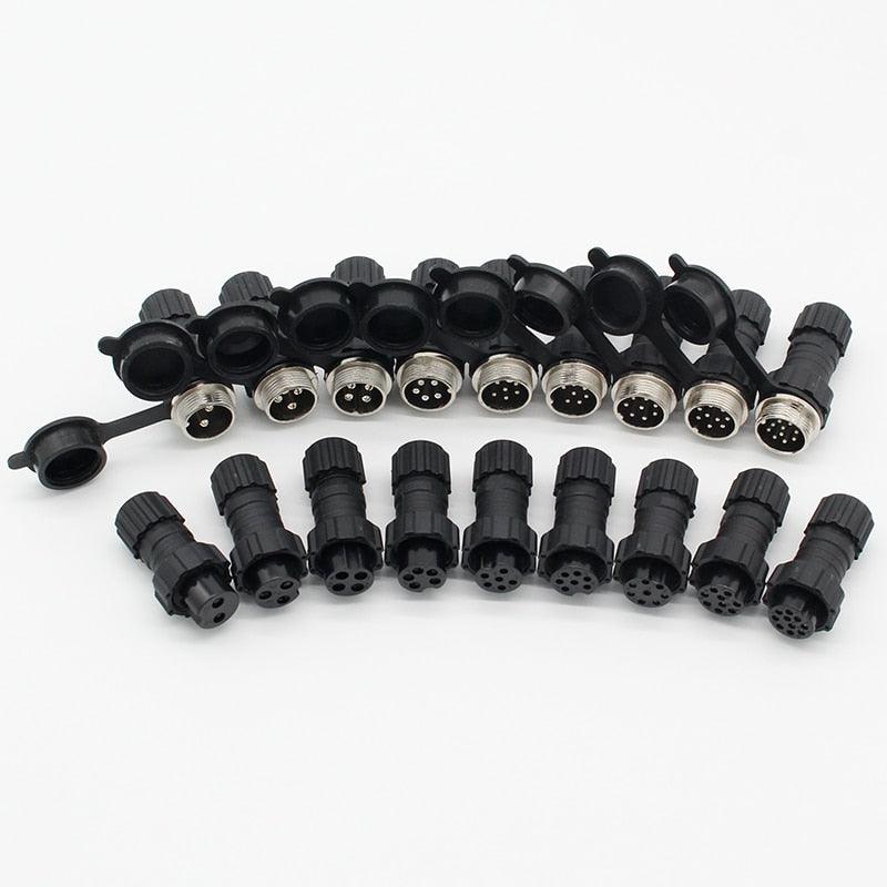 waterproof gx connector