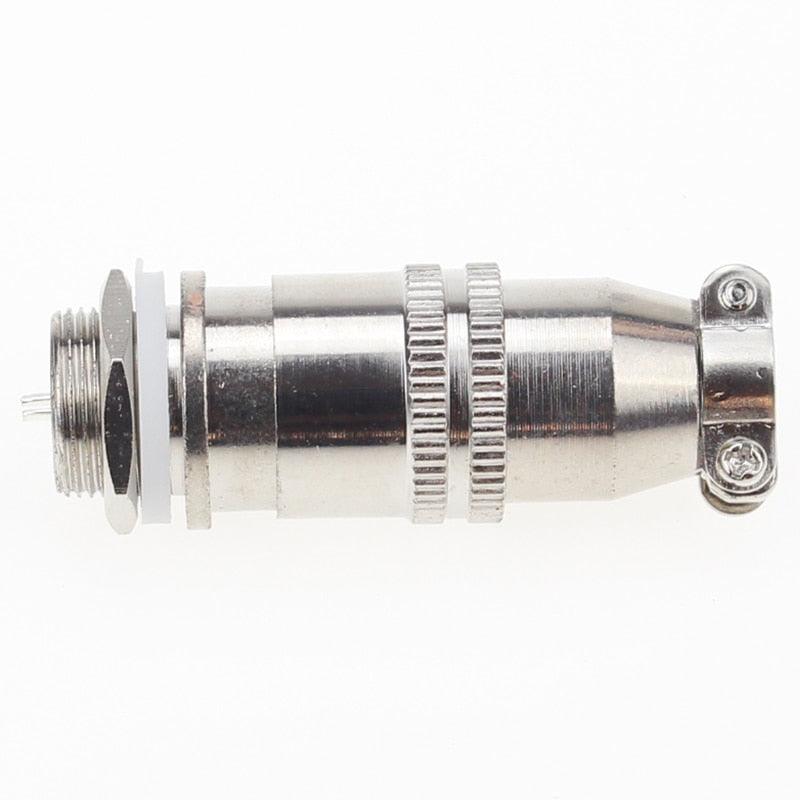 1PCS XS12 Aviation Plug 12mm 2 3 4 5 Pins Connector Air Plug Square/Round Socket.aviation connector