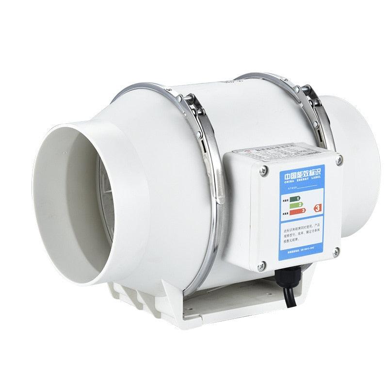 5 inch 220V Exhaust Fans Home Inline Pipe Duct Fan Kitchen Toilet Extractor Ventilation.