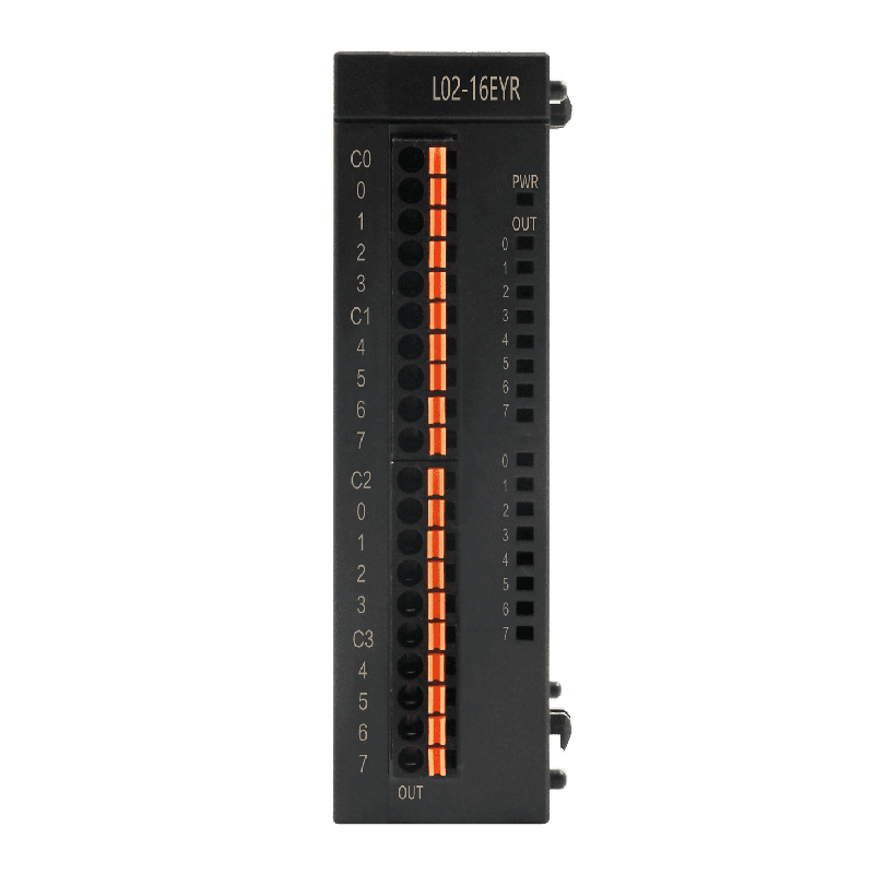 L02 PLC Modules Transistor Relay Output Module 8/16/32 Channel Quick Wiring.