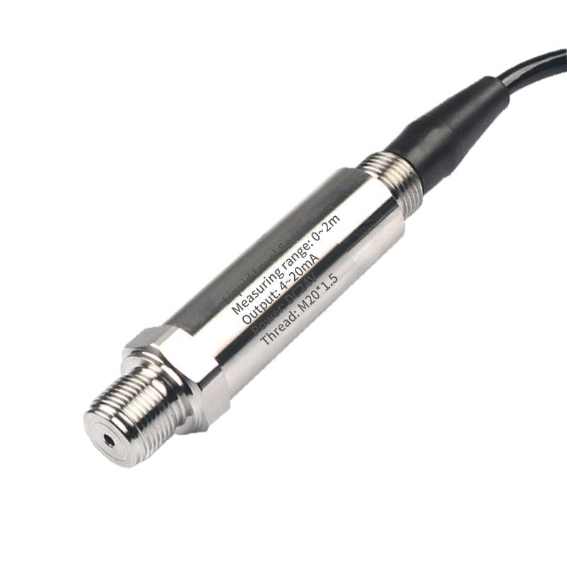 Pump Station Water Level Sensor Plumb Oil Fuel Pressure Sensor Gauge MODBUS RTU RS485 Capacitance Pressure Level Transmitter.