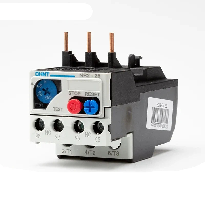 CHINT thermal overload relay, NR2 relay, CHINT NR2-25 0.4-0.63A