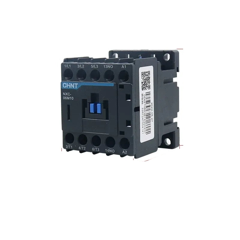 chint nxc-m mini contactor,nxc-06m01 small ac magnetic contactor,6a 1no auxiliary contactor