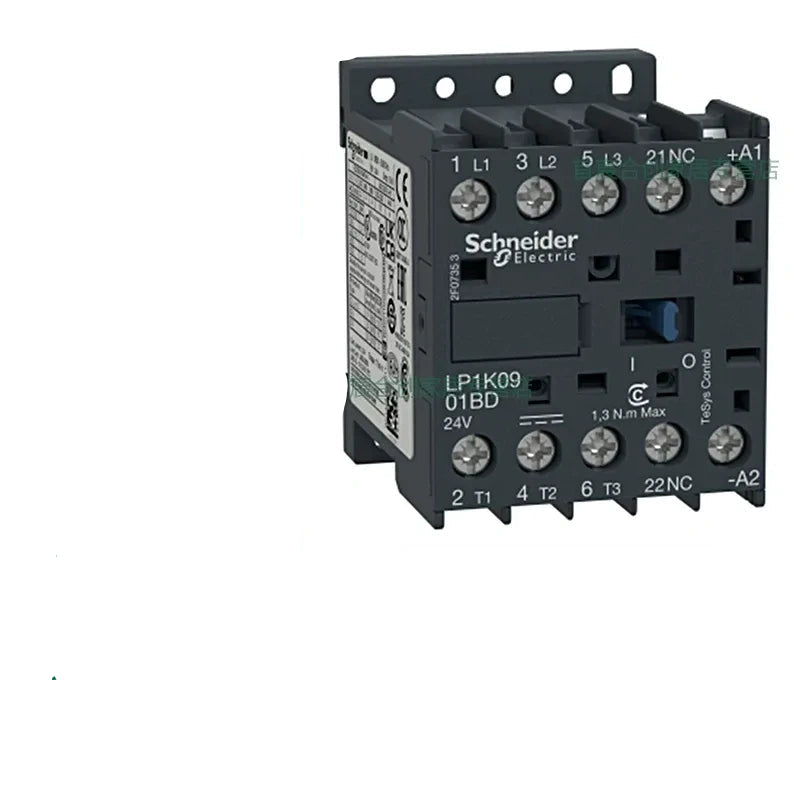 Schneider Contactor LC1K0901BD 9A DC24V Contactor, 1NC LP1K Contactor 