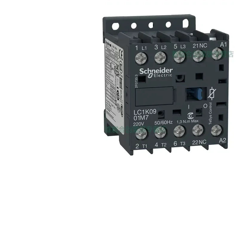 Schneider Contactor LC1K0901M7 9A AC220V Contactor, 1NC LP1K Contactor 