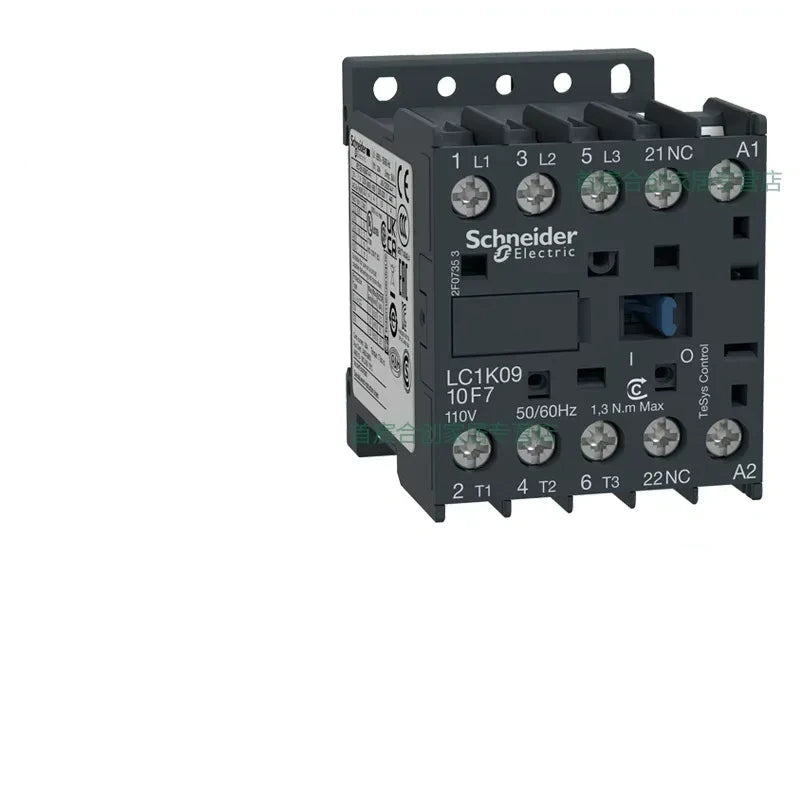 Schneider Contactor LC1K0910F7 9A AC110V Contactor, 1NO LP1K Contactor 