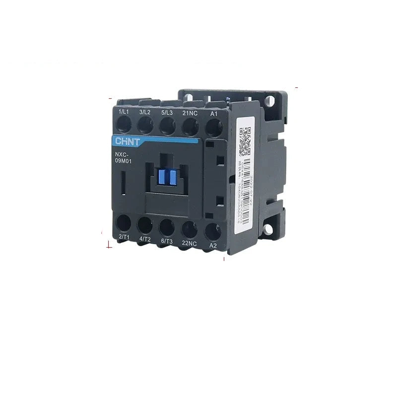 chint nxc-m mini contactor,nxc-09m01 small ac magnetic contactor,9a 1nc auxiliary contactor