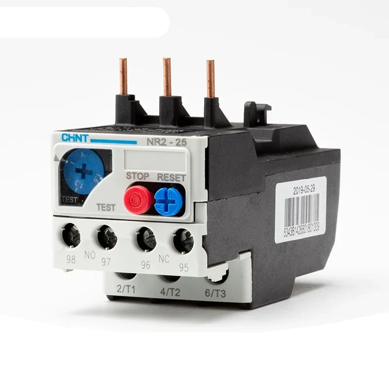 CHINT thermal overload relay, NR2 relay, CHINT NR2-25 1-1.6A
