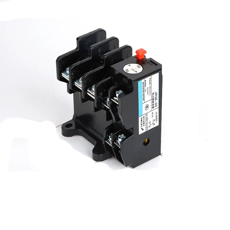 JR36 thermal overload relay, motor overload protector, phase loss protection relay,JR36-20 10-16a