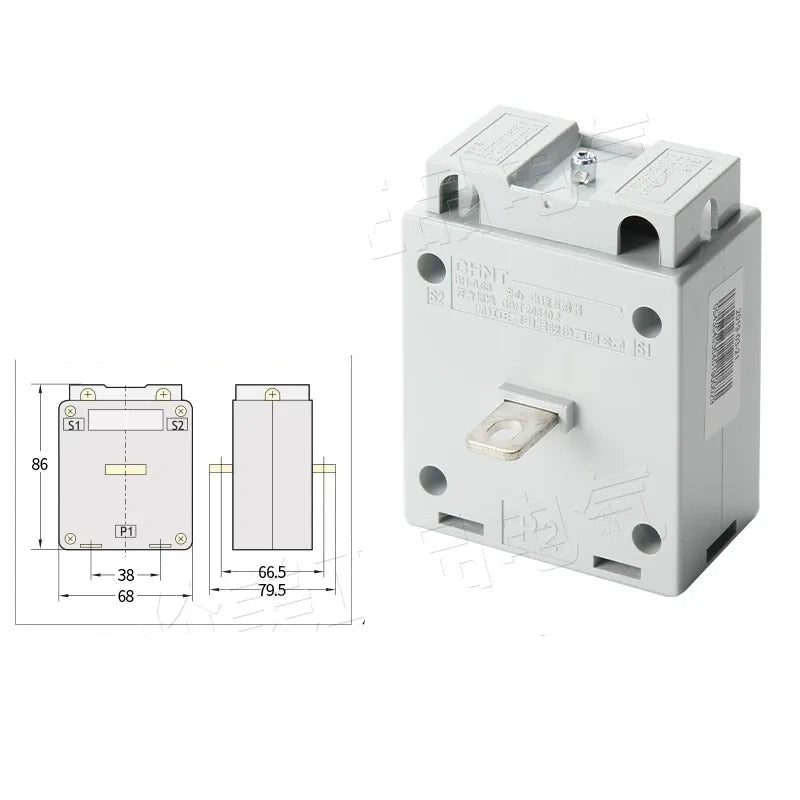 chint bh-0.66 current transformer,0.2 class high precision ct,current transducer 10/5A 0.2Class Solid Core for ???6.6kW Motor,