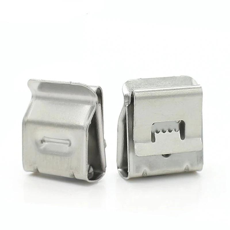 10 Pec Stainless Steel Solar PV Cable Clips Cable Clamp for 12awg 10awg PV Solar Cable Wire