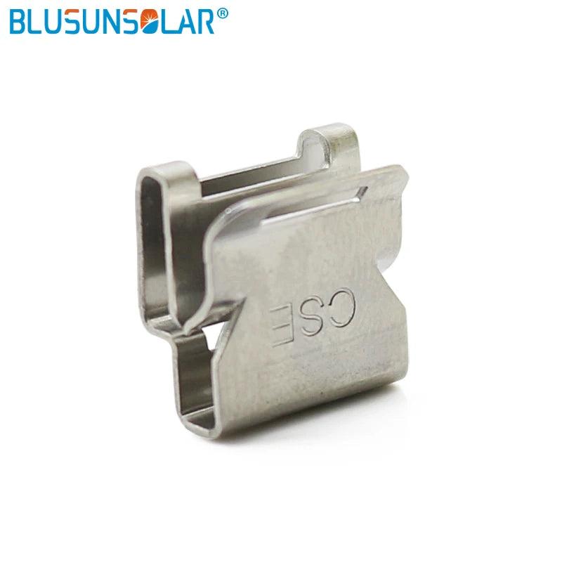 10 Pec Stainless Steel Solar PV Cable Clips Cable Clamp for 2.5mm2 4mm2 6mm2 16AWG 12awg 10WAG PV Solar Cable Wire