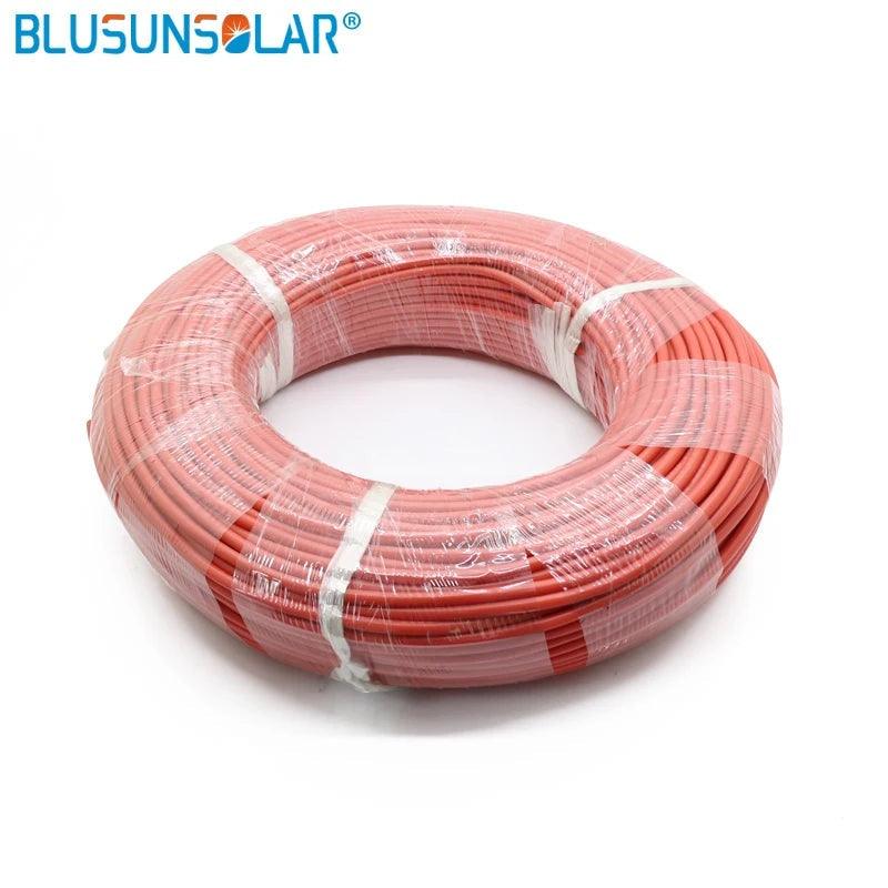 100 Meters/Roll 10 AWG Super Soft and Flexible Silicone Rubber Wire Cable Black/Red,10 awg silicone wire