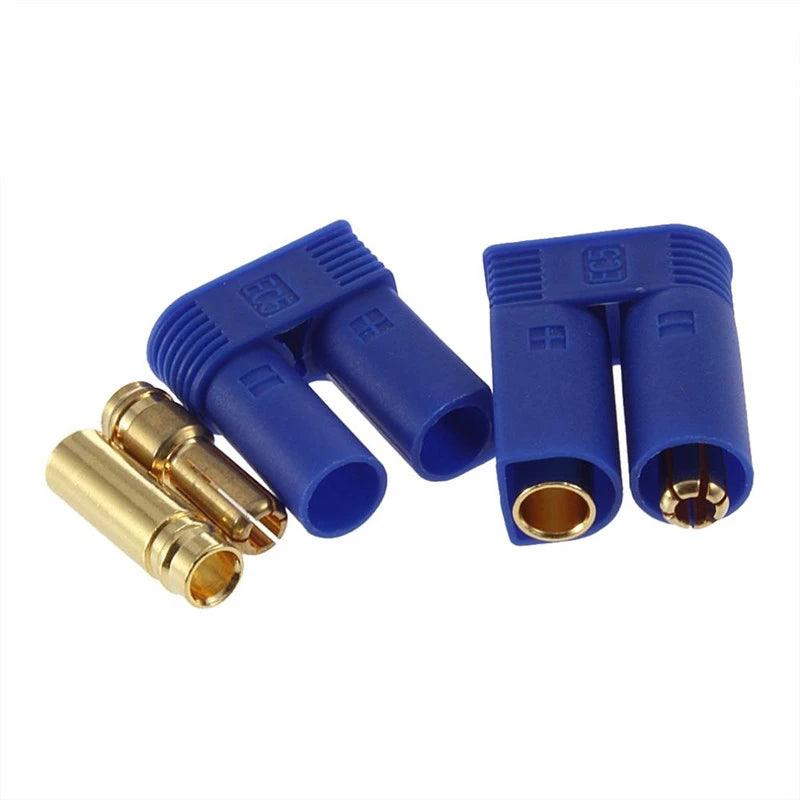 100 Pairs/Lot EC5 Banana Plug Blet Connector Female+Male for RC Part - electrical center b2c