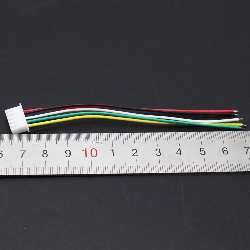 100 Pcs /lot  5s  Lipo Jst Xh Balance Wire Extention Lead 100MM 26 AWG  with Connector Pin