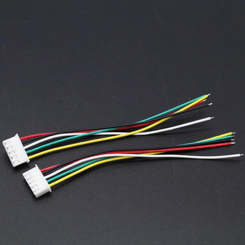 100 Pcs /lot  5s  Lipo Jst Xh Balance Wire Extention Lead 100MM 26 AWG  with Connector Pin