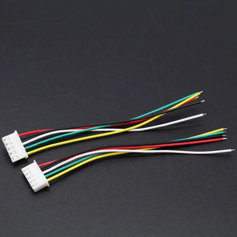 100 Pcs /lot  5s  Lipo Jst Xh Balance Wire Extention Lead 100MM 26 AWG  with Connector Pin