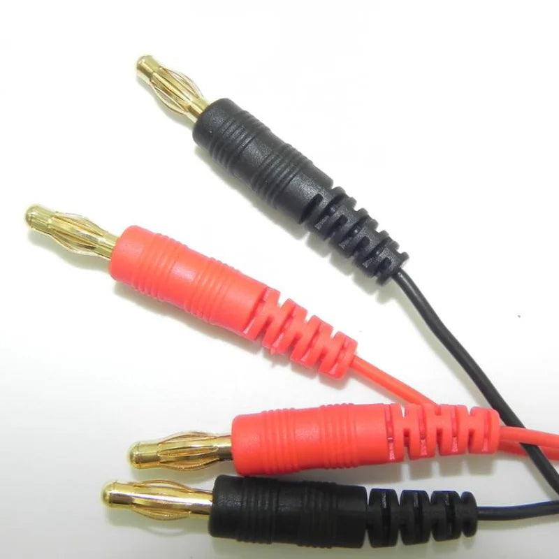 100pcs/lot JST To 4.0mm Banana Gold Plug for DIY Battery Part with 60cm Long 22AWG Silicone Cable