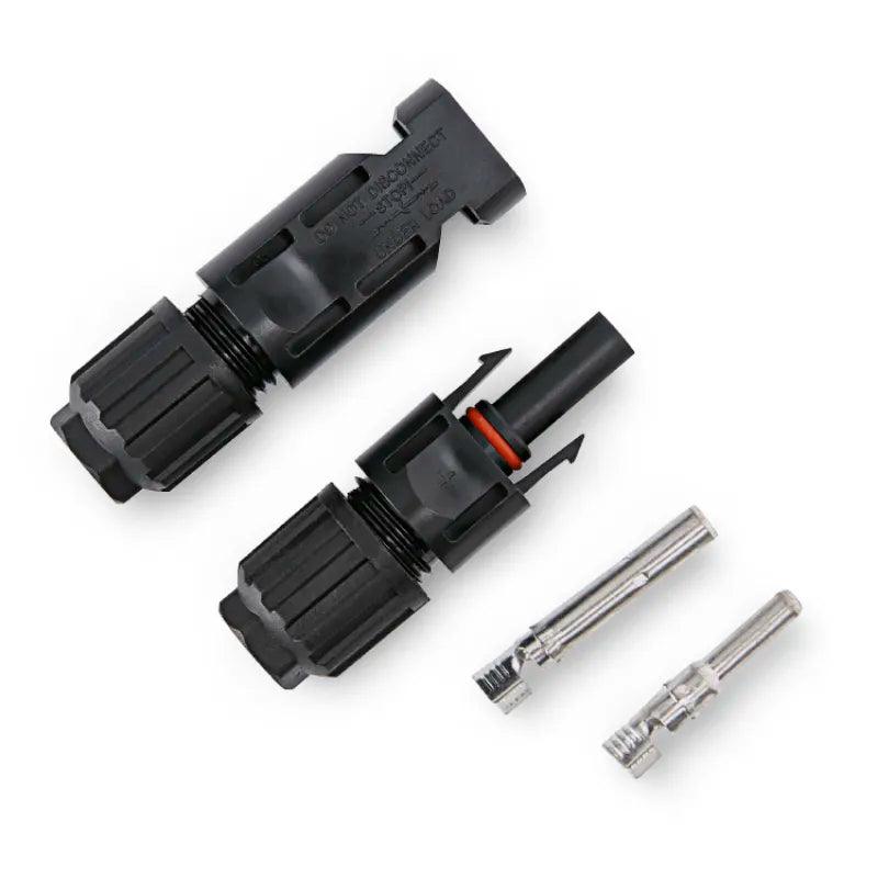 Wholesale Free shipping 10/20/50/100 Pairs Solar Plug Connector 1000V30A Solar Panel Branch Connectors for PV Cable 2.5/4/6mm2