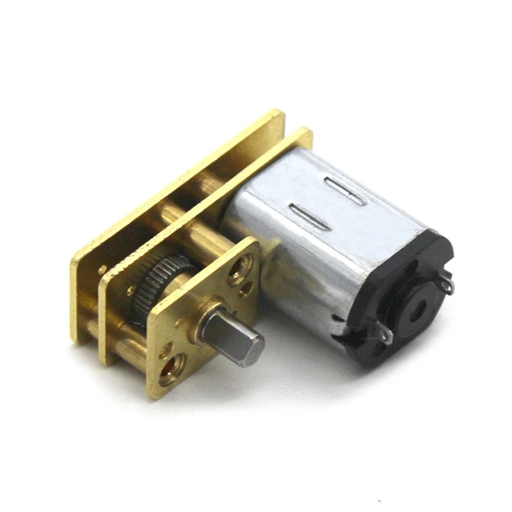 1024-N20 Geared Motor Slow High Torque Model Toy Motor 3mm Shaft DIY Robot DC 3V 6V Micro Electric Motors