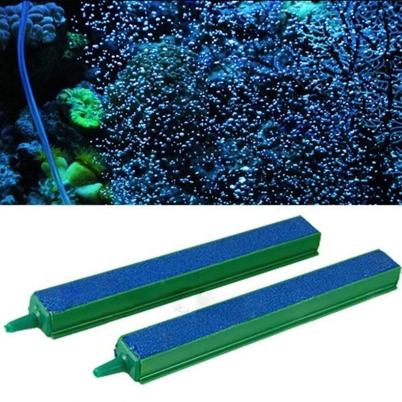 10/27/37/42/53cm Durable Release Oxygen Air Stone Bar With Air Pump AC 220V 4W For Aquarium And Family Fish Tank Release Bubble