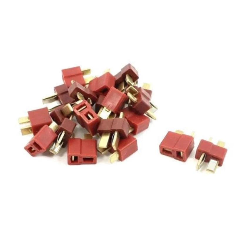 10Pairs 20PCS T Plug Male Female Deans Connectors For RC LiPo Battery RC FPV Racing Drone