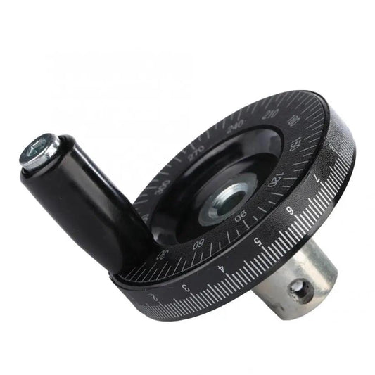 10x63mm Solid Bakelite Milling Handle Hand Wheel CNC 3D Printer Milling Machine Lathe Handwheel With Scale Replacement Parts