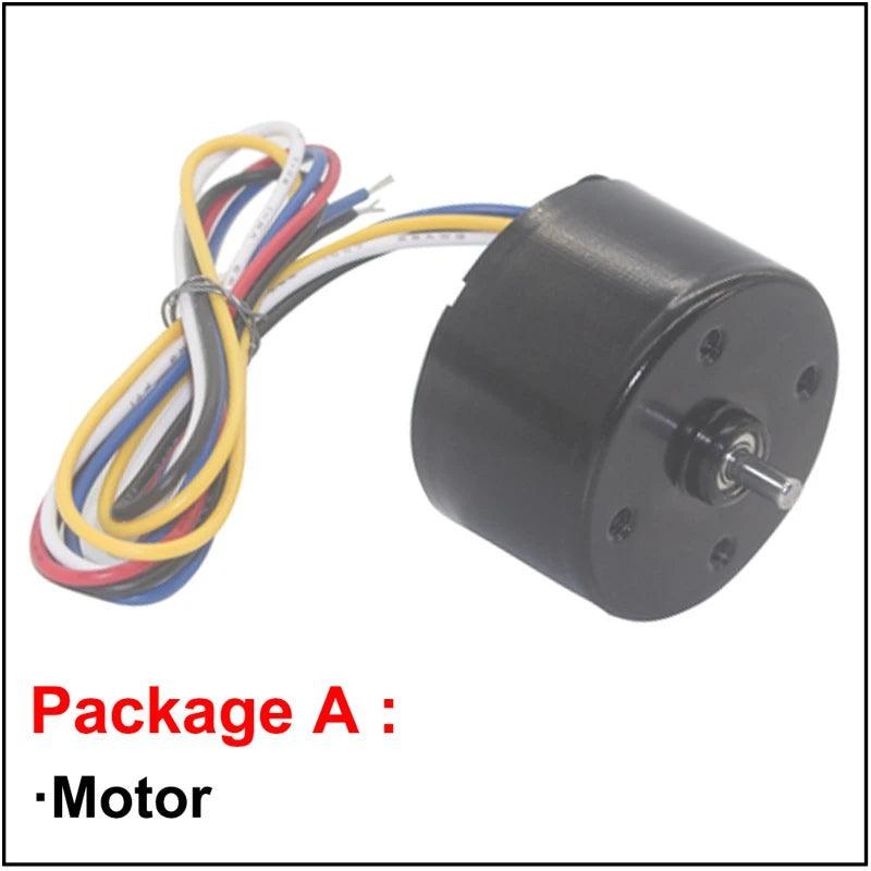 12V 24V BLDC Micro High Speed Motor 3000rpm 6000rpm PWM Speed Controller Reverse CW CCW Brake DC Brushless Motor 3525