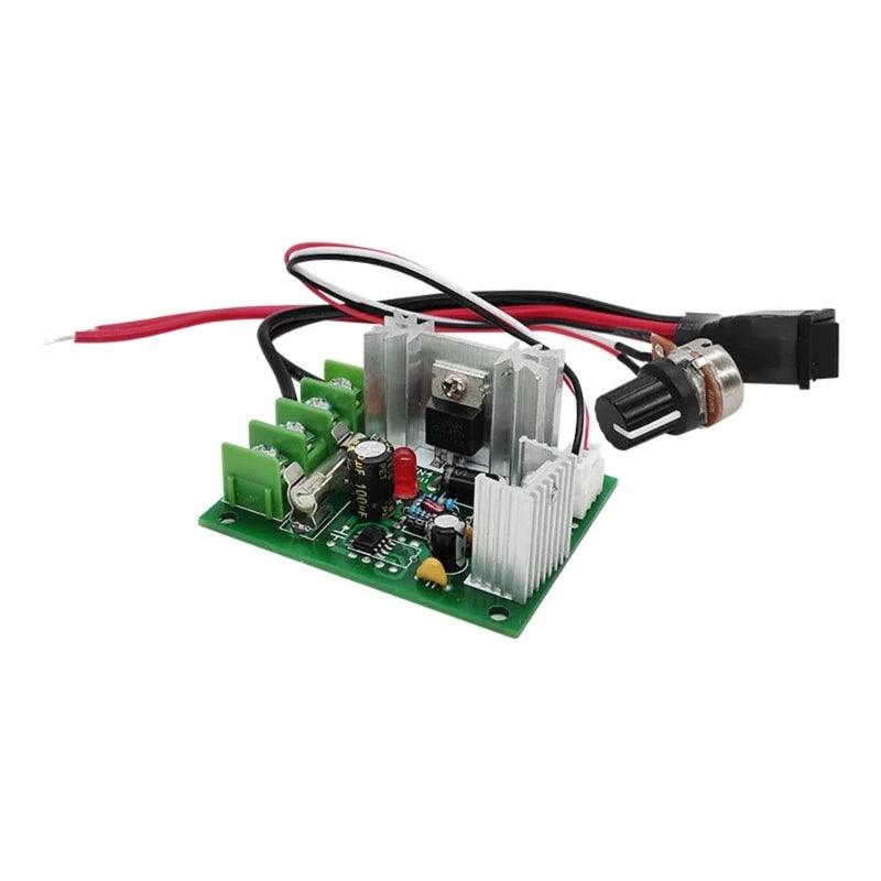 12V 24V DC Motor Controller PWM Speed DC12V-36V 10A 120W Governor Adjustable Speed Reversed CW CCW PLC Control Electric Drive