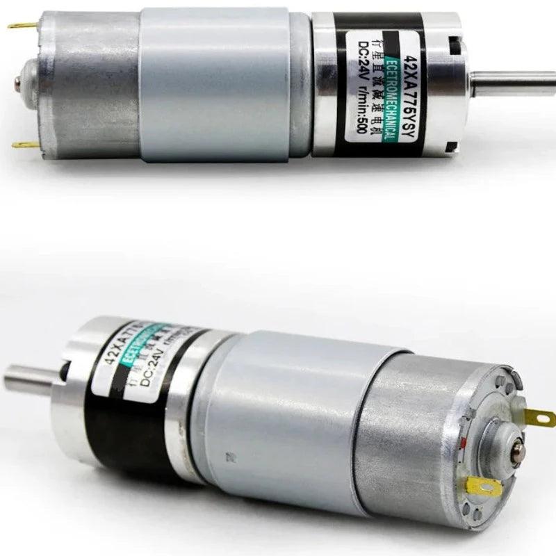 12V 24V Planetary Gear DC Motor 775 CW CCW Adjustable Reducer Speed PWM Motor 10rpm-500rpm