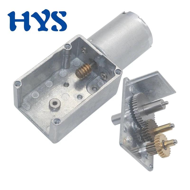 12V Volt DC Worm Gear Reducer Motors 3V6V9V12V24V DC 8MMD7 Shaft Length 25MM Reversed High Torque Reduction Self-Lock JGY370