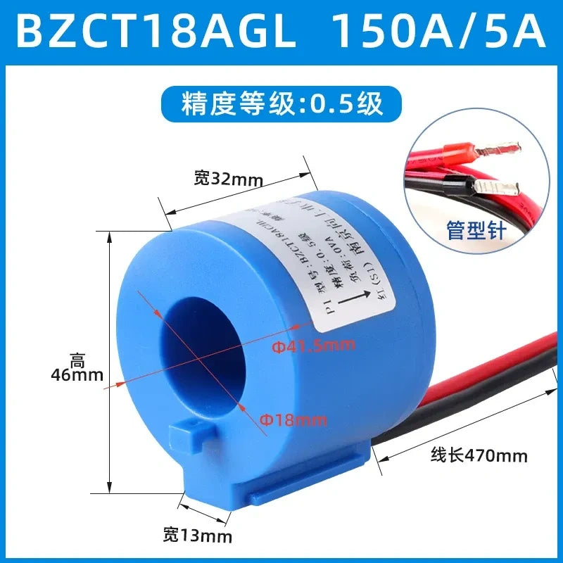 current transformer,BZCT18,BH0.66 CT,mini current transformer,1 turn current transformer,150a/5a 3 phase CT,0.5 class current transformer