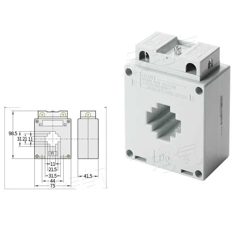 chint bh-0.66 current transformer,0.2 class high precision ct,current transducer 150/5A 0.2Class 1 Primary Turn for ???99kW Motor,