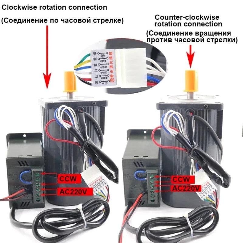 15W AC 220V Motor Single Phase High Speed 1400rpm 2800rpm Electric Motor Speed Controller Reversed For High-End Smart Devices