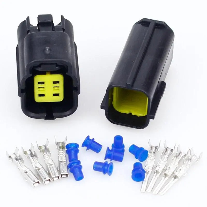 1 sets 1/2/3/4/6/8/10/12/16 Pin Way Waterproof Wire Connector Plug Car Auto Sealed Electrical Set Car Truck connect - electrical center b2c,6 pin wire connector
