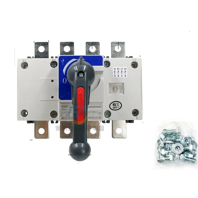 chint nh40 isolator switch,ac690v low voltage main isolation switch,distribution cabinet incoming isolator 4P 160A