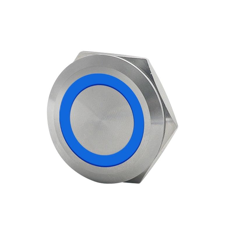 push button 16mm,6mm Short Stroke Mini Waterproof Metal Push Button Switch Power Led Light