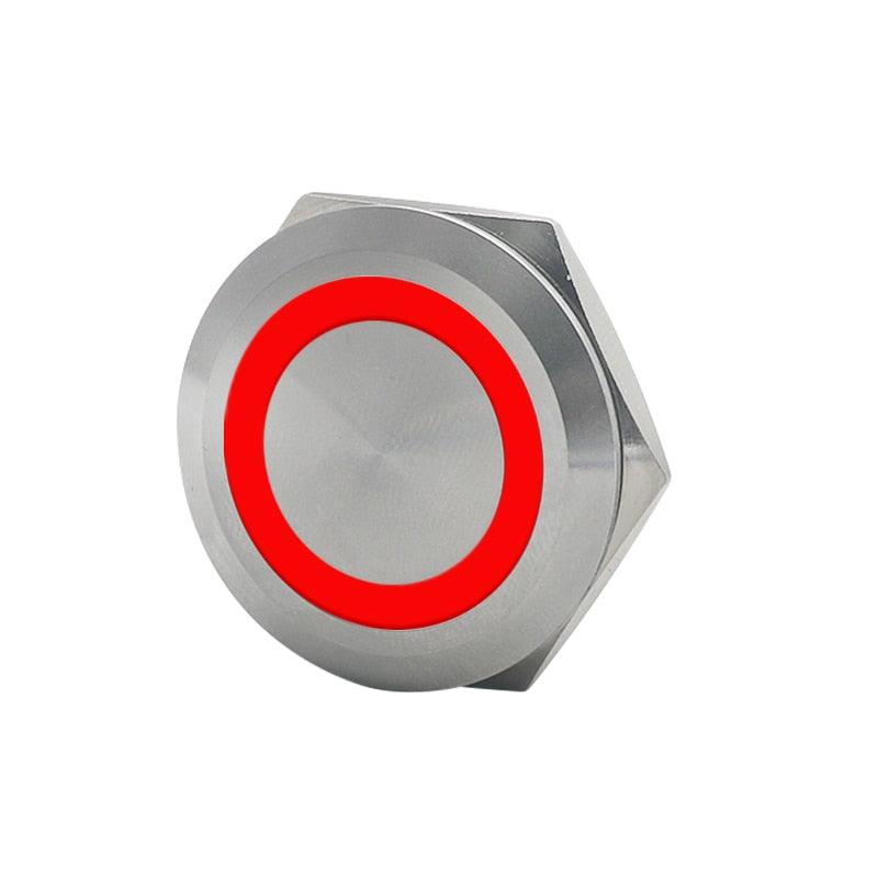 led light 16mm,6mm Short Stroke Mini Waterproof Metal Push Button Switch Power Led Light